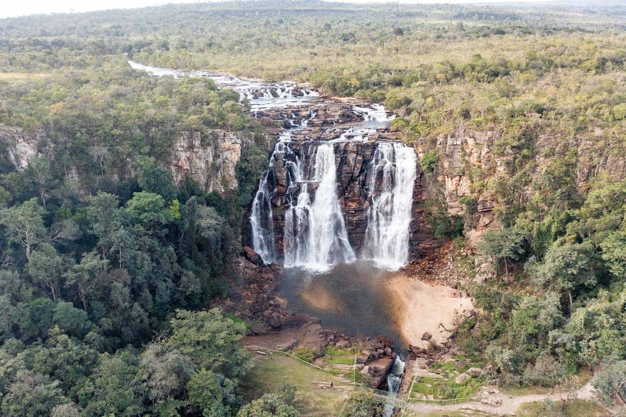 Tirolesa e Boia Cross para os Corajosos