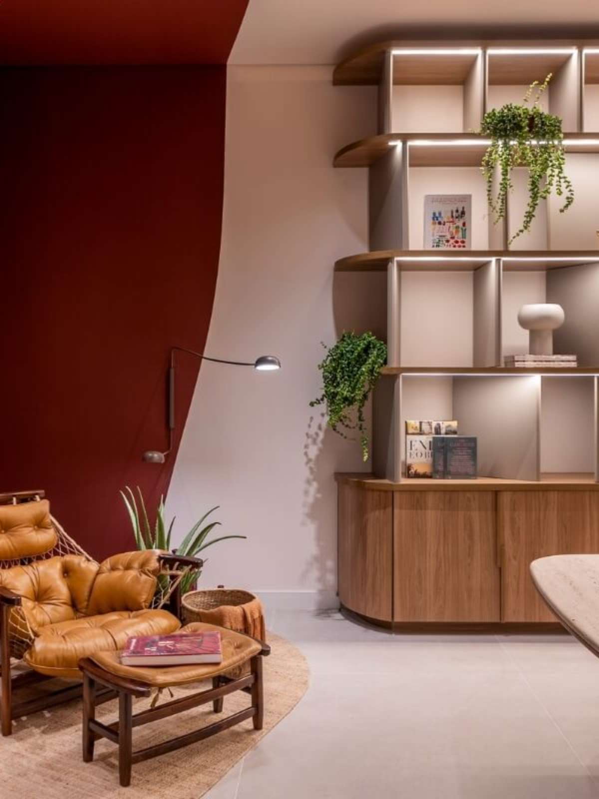 criar cantinho leitura aconchegante