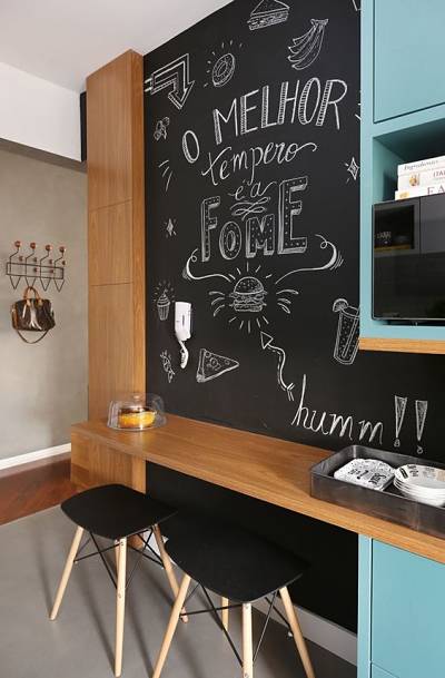Como decorar parede lousa