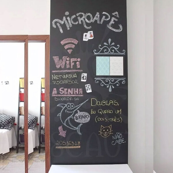 Ideias de frases para parede lousa