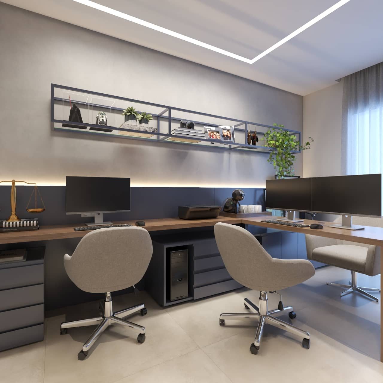 Plantas para Home Office: Toques de Verde que Transformam Pequenos Espaços