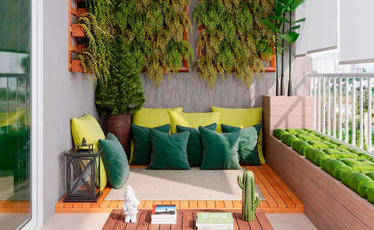 5 Truques para Decorar sua Varanda Pequena