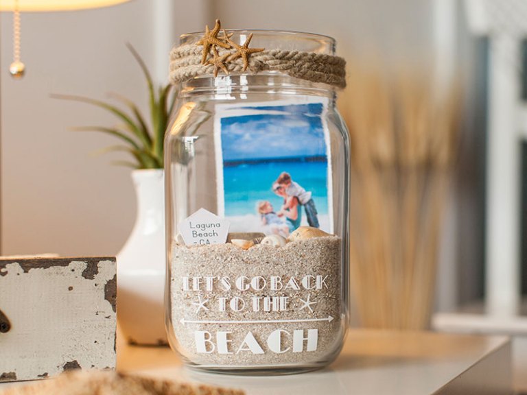 decoração potes vidro reutilizados