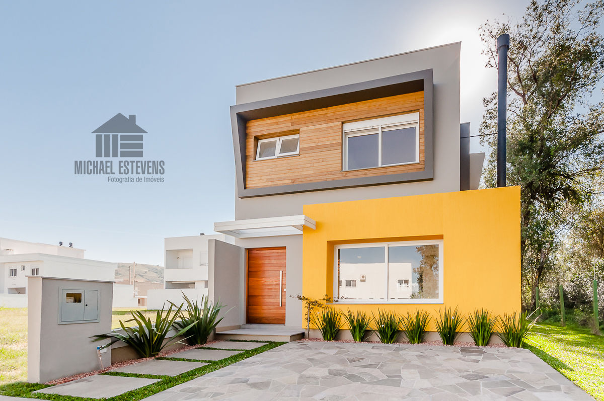 dicas de cores para fachadas de casas simples