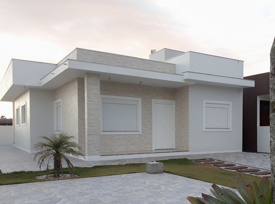 dicas de cores para fachadas de casas simples