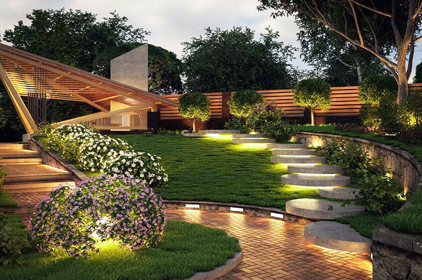 Dicas para instalar iluminação em caminhos de jardim