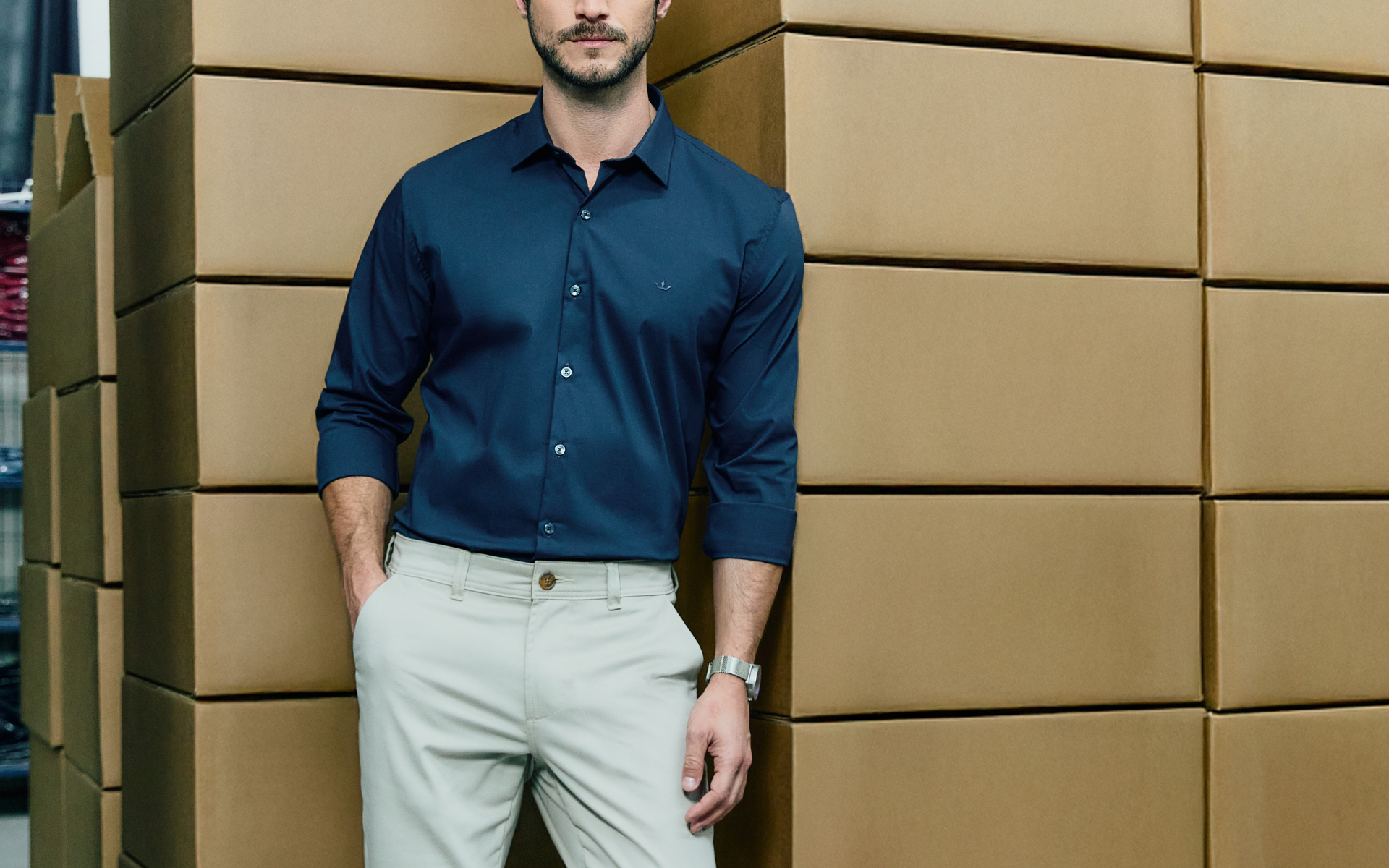 A importância do caimento do terno masculino