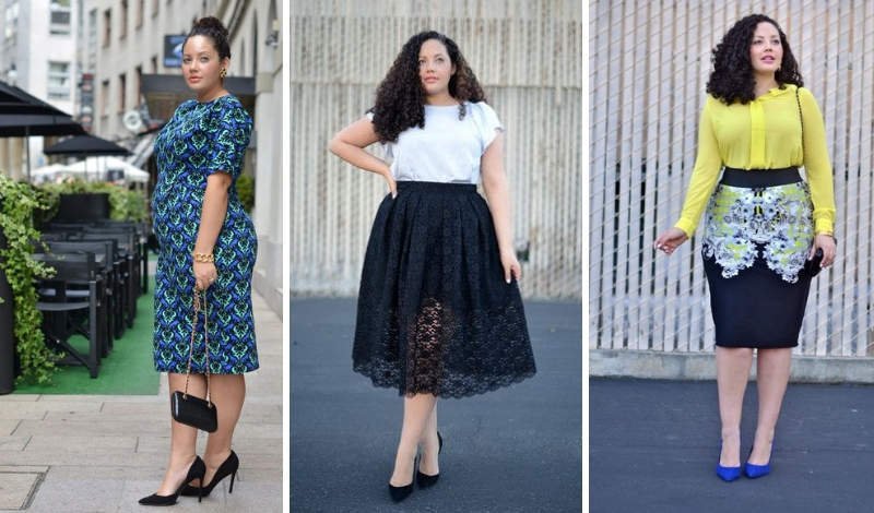 dicas de moda para mulheres plus size