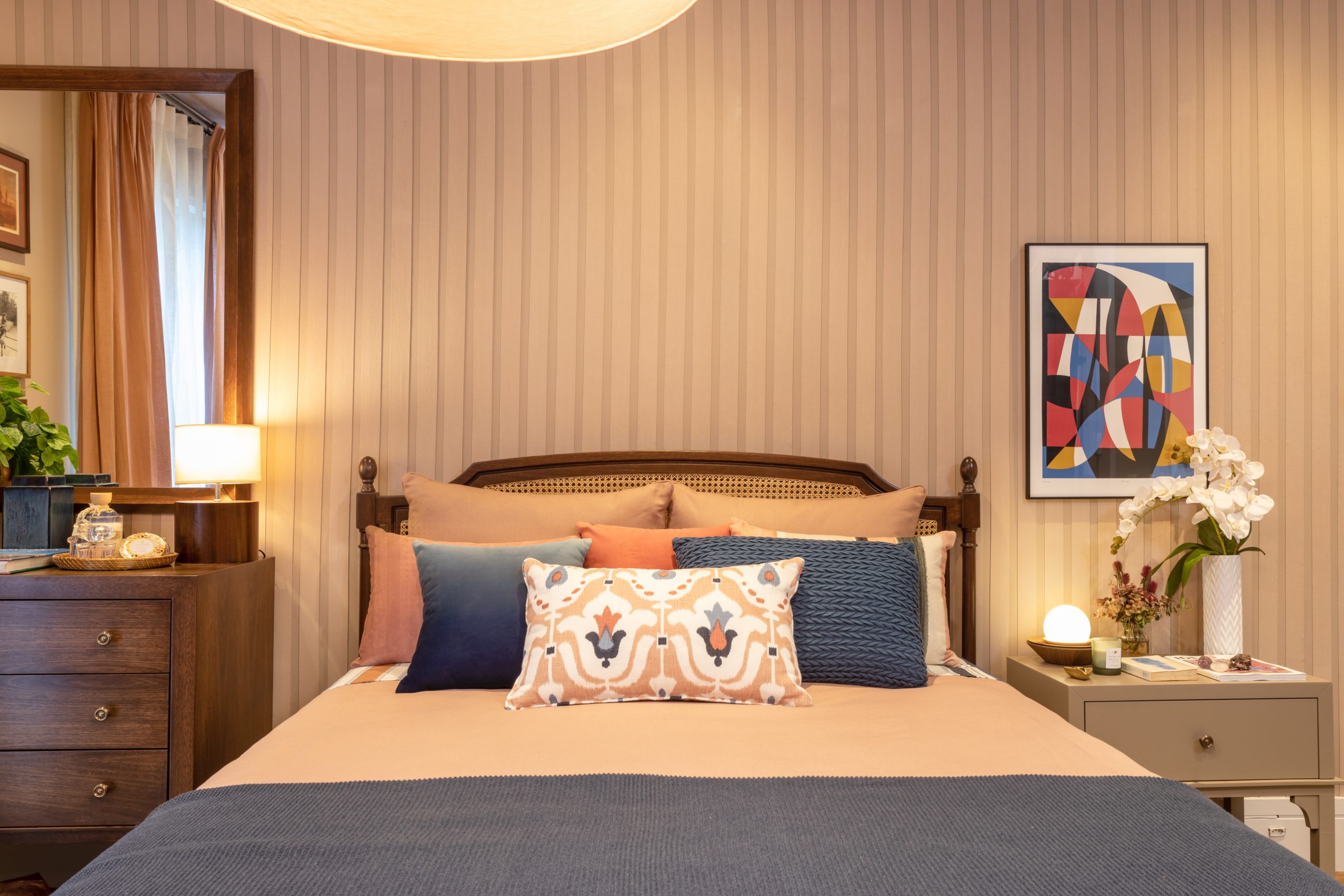 dicas para decorar quarto com móveis de madeira