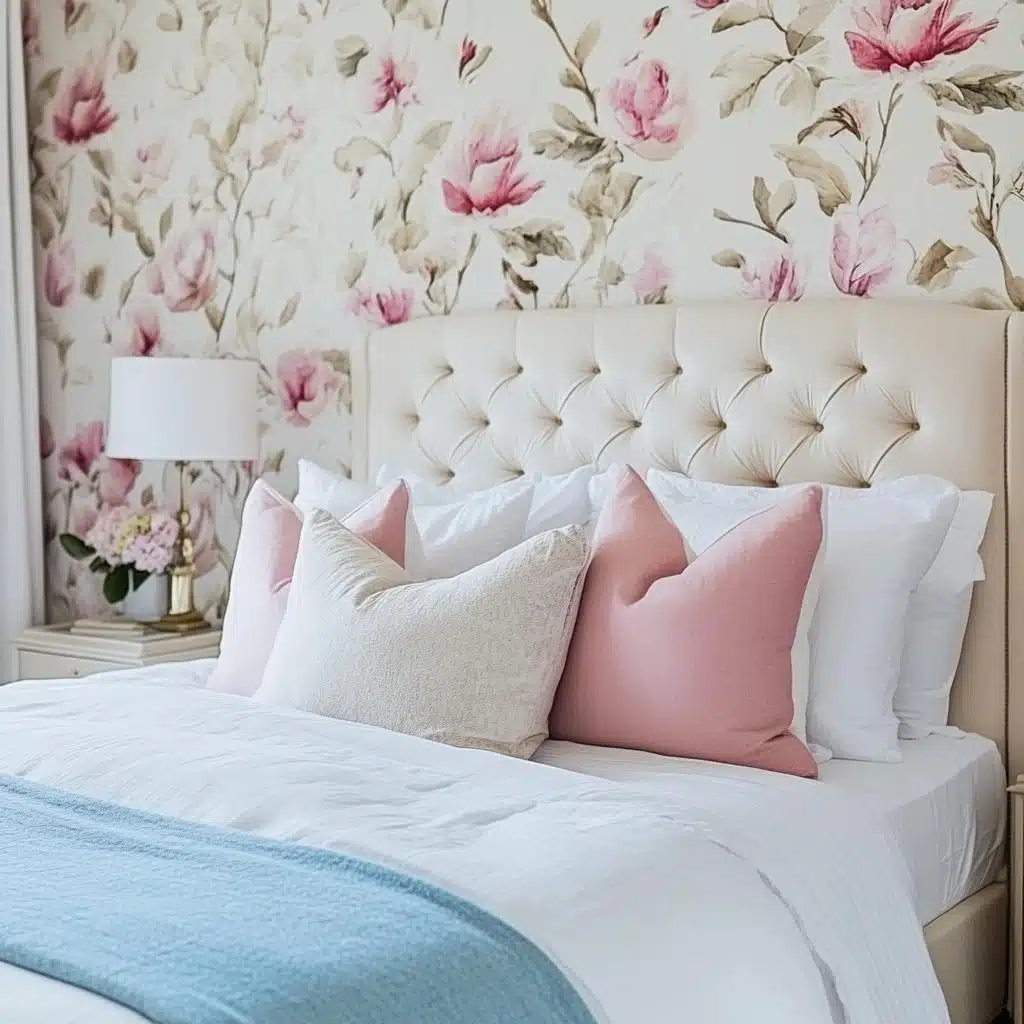 Decoração de quarto infantil com papel de parede floral: ideias lúdicas e criativas