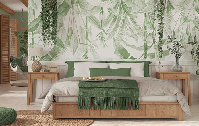 5 estilos de papel de parede floral para cada tipo de quarto