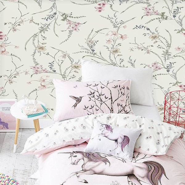 Guia completo: como escolher e aplicar papel de parede floral