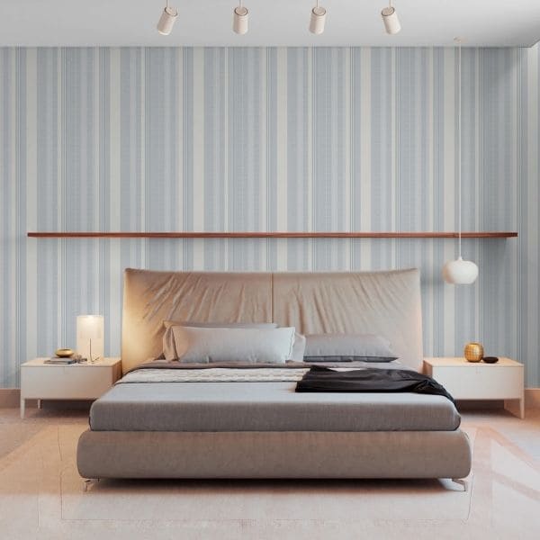 Papel de parede listrado: 5 ideias para transformar ambientes pequenos