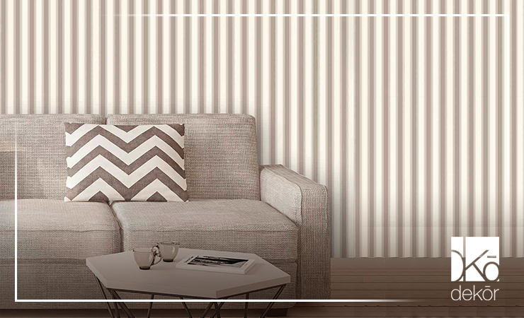 dicas para decorar quarto com papel de parede listrado