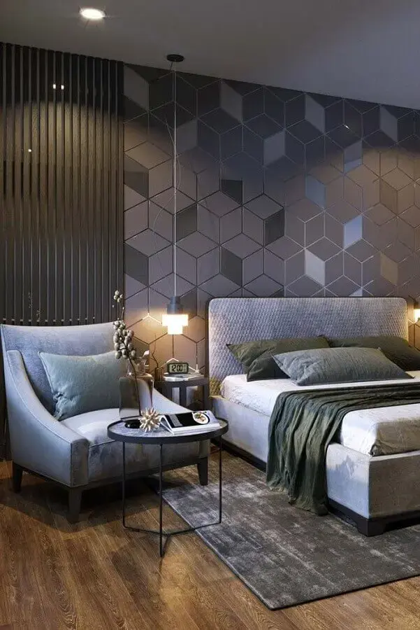 dicas para decorar quarto com poltrona