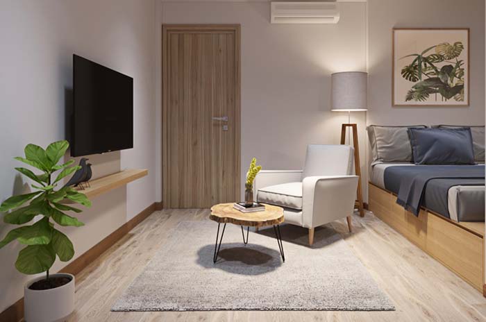 dicas para decorar quarto com poltrona