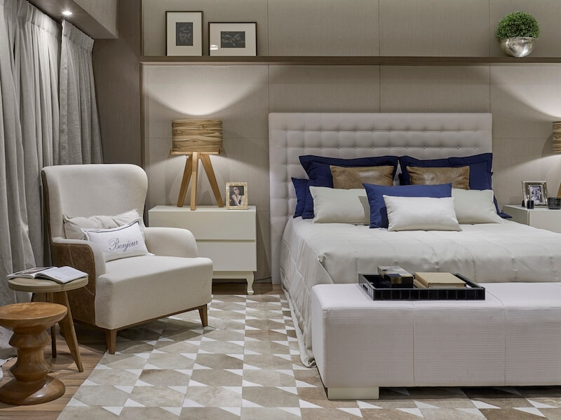 dicas para decorar quarto com poltrona