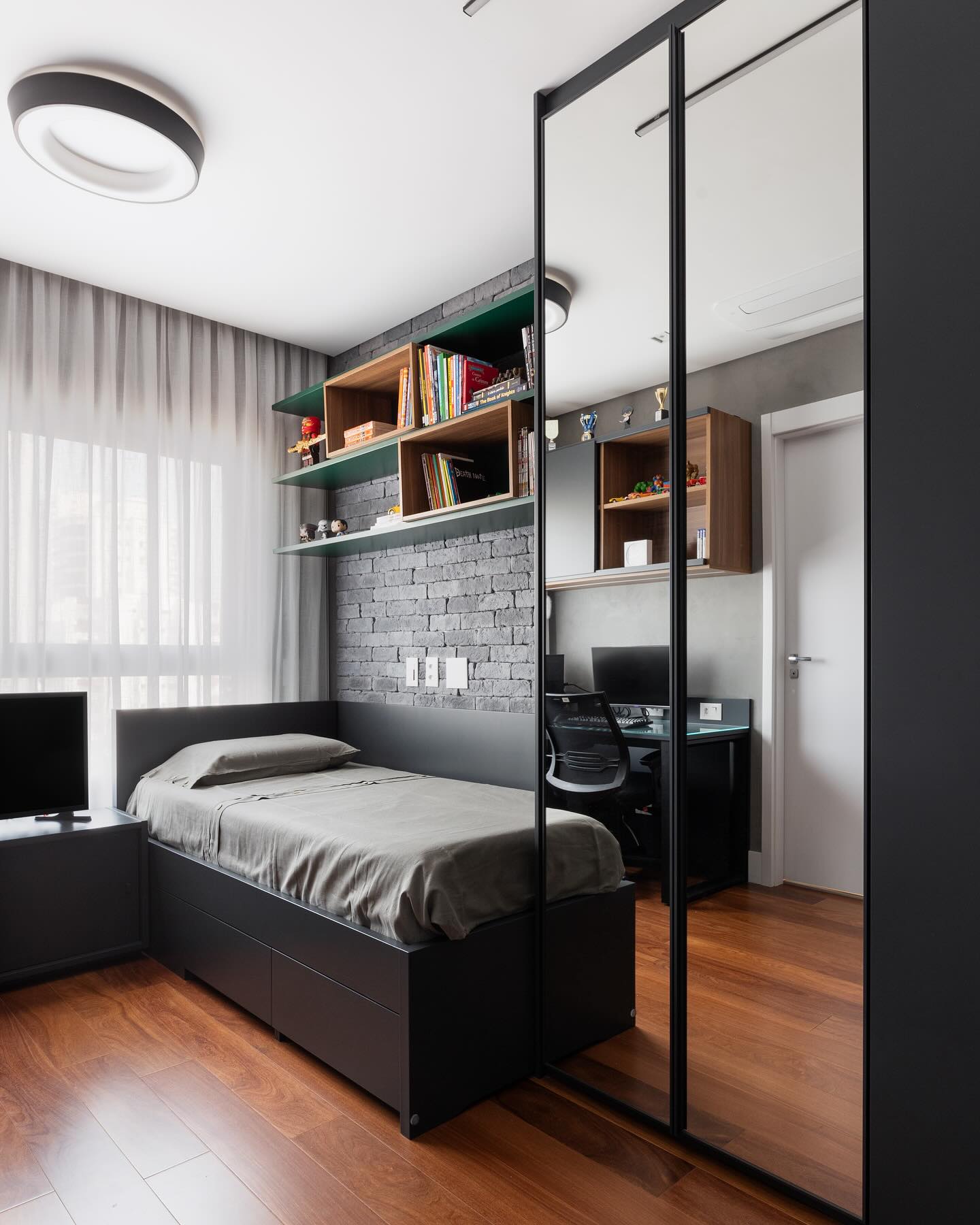 dicas para decorar quarto de solteiro masculino