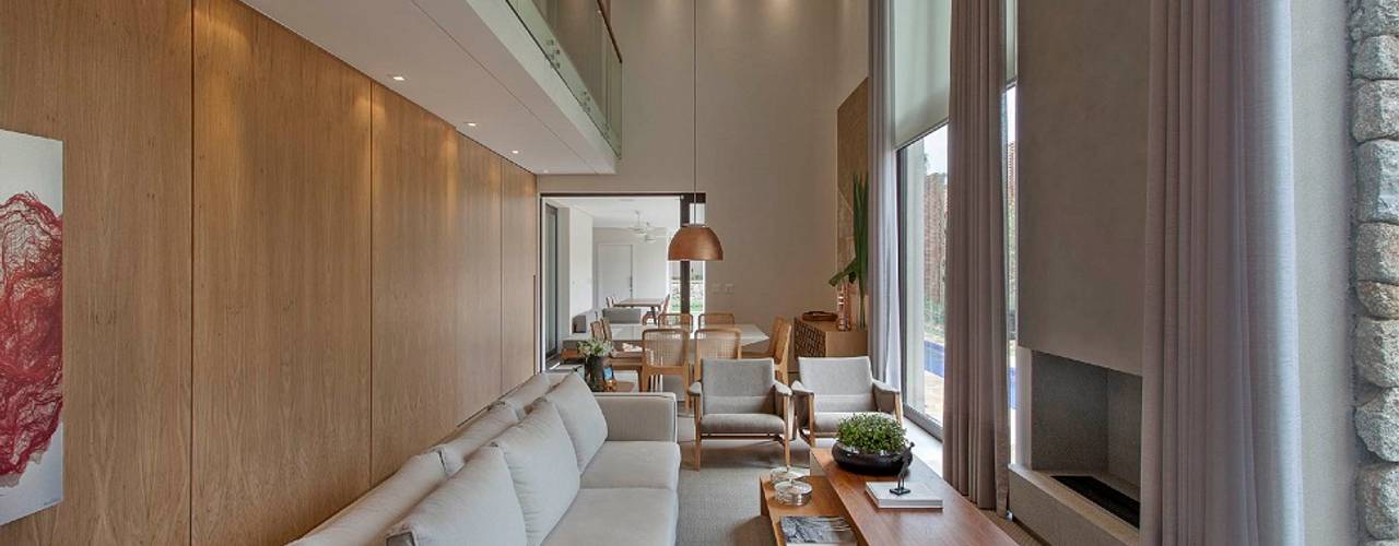 dicas para decorar sala com pé direito alto