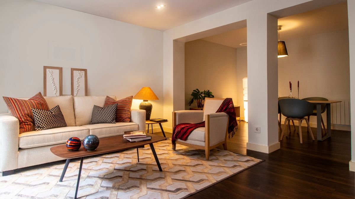 dicas para decorar sala com sofá bege