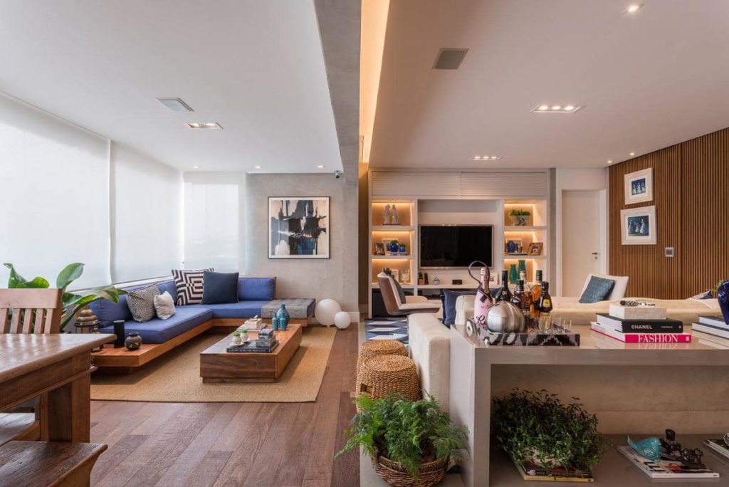 dicas para decorar varanda com cortina de vidro