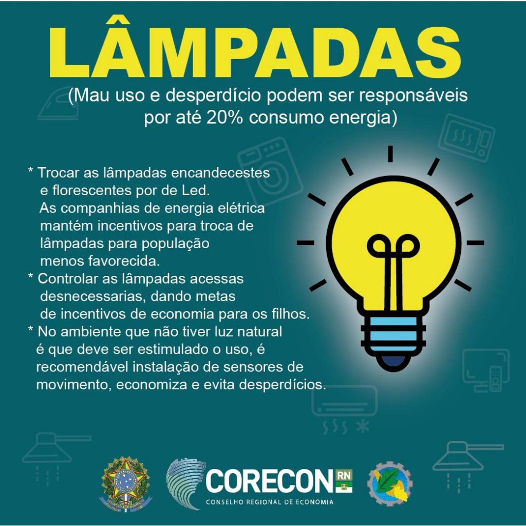 dicas para economizar em lâmpadas de led e sensores