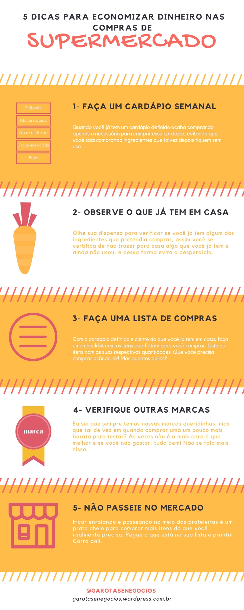 dicas para economizar no supermercado