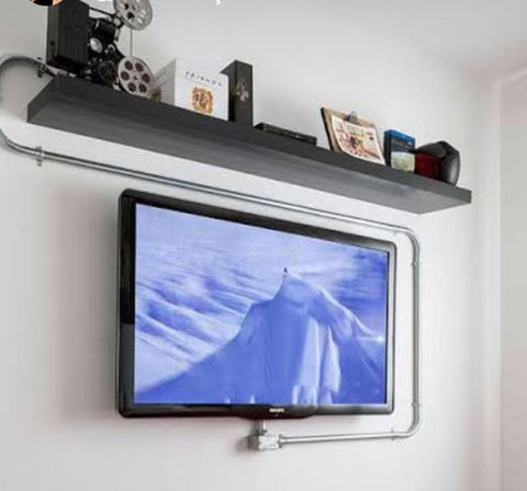 dicas para esconder fios da tv na parede