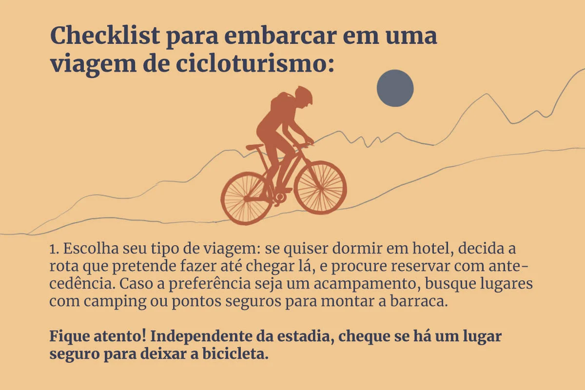 Como montar um roteiro de cicloturismo perfeito