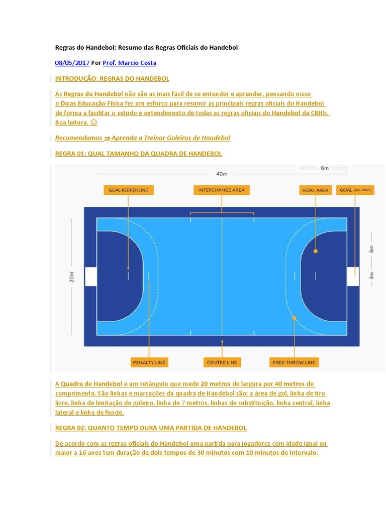 Equipamentos de Proteção Essenciais para Jogadores de Handebol