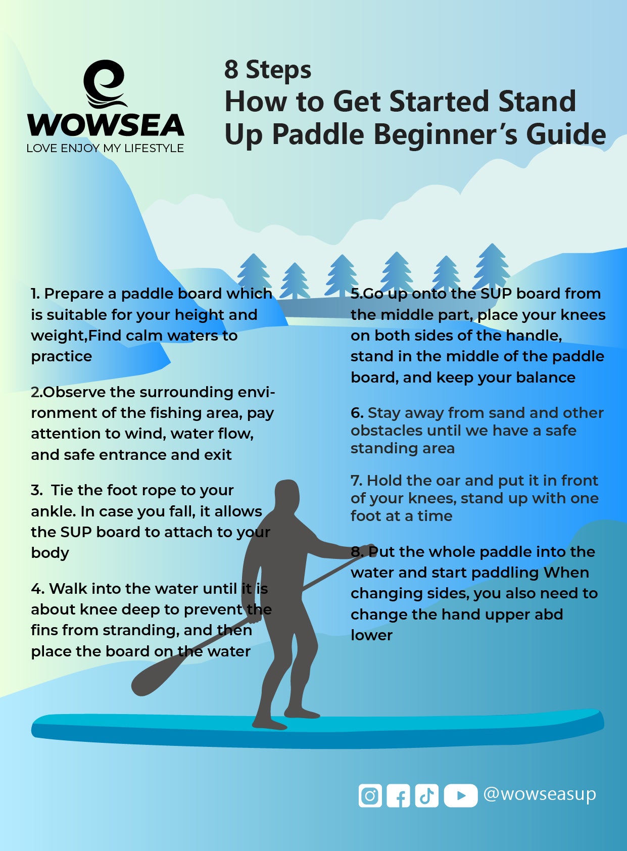 dicas para iniciantes no stand up paddle