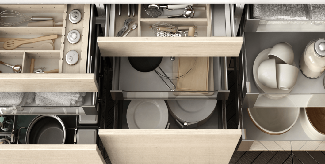 dicas para organizar armário de mantimentos pequeno