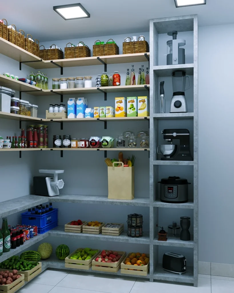 Como otimizar o espaço de armários de cozinha sem gastar