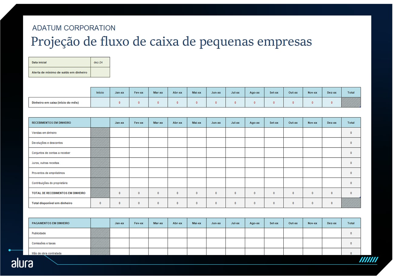 dicas para organizar as contas do mês no excel