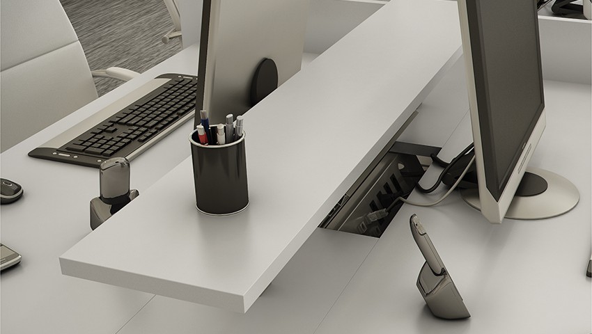 dicas para organizar mesa de escritório