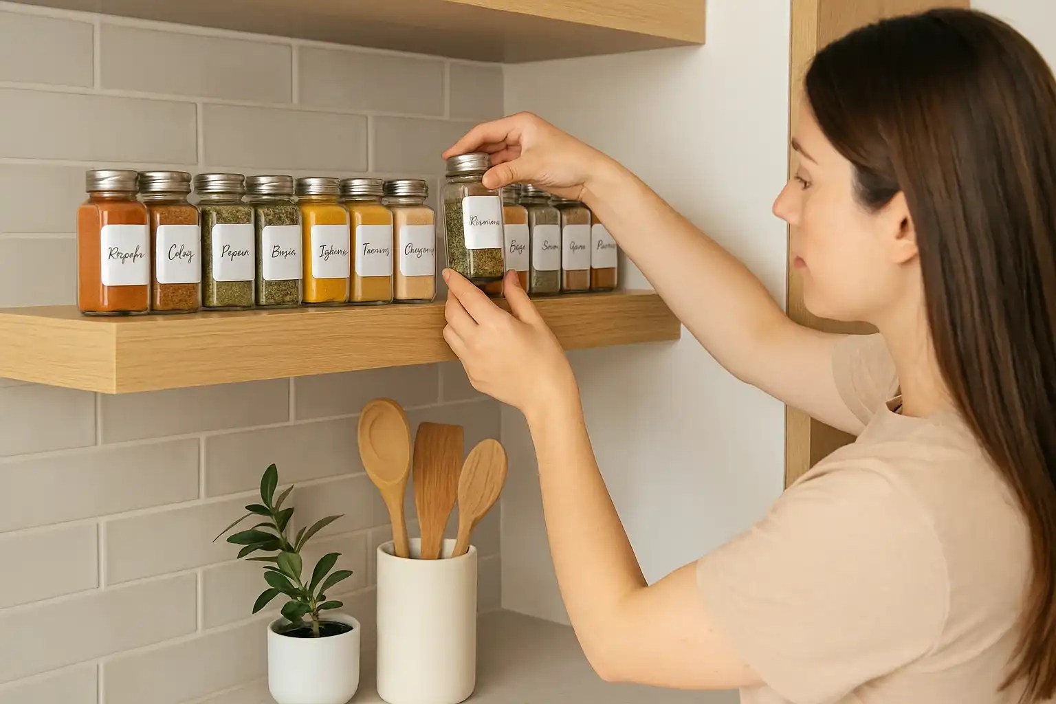 A importância da etiqueta na organização de temperos