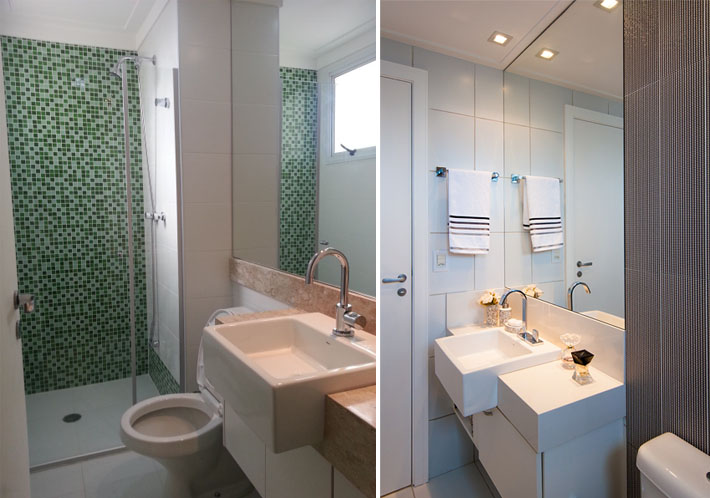 dicas para organizar toalhas no banheiro