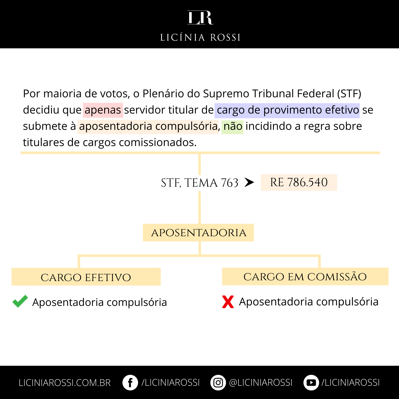 diferença entre cargo comissionado e cargo efetivo