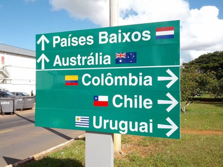 embaixadas em brasília arquitetura itinerário