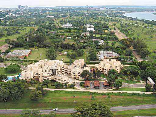 embaixadas em brasília arquitetura itinerário