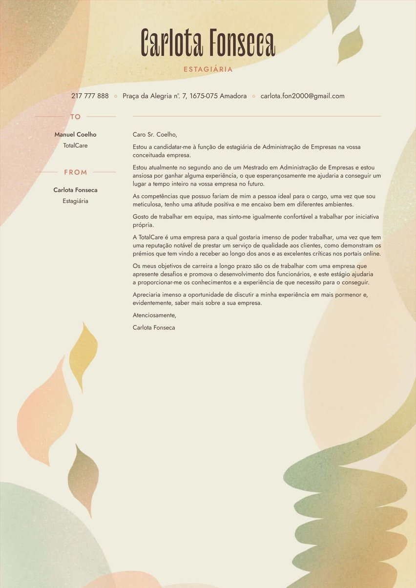 Carta de apresentação para quem não tem experiência: o que destacar?