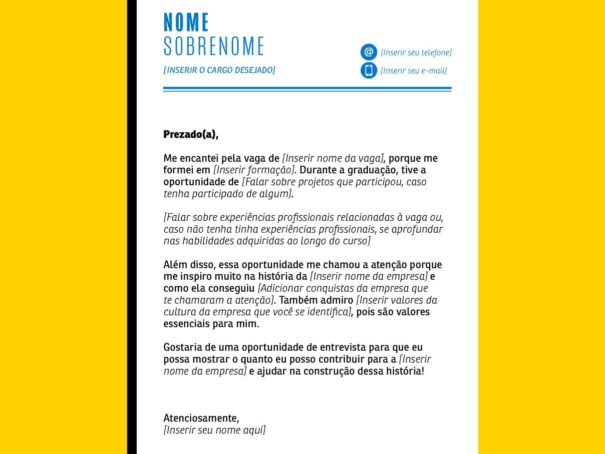 Erros comuns ao escrever uma carta de apresentação e como evitá-los