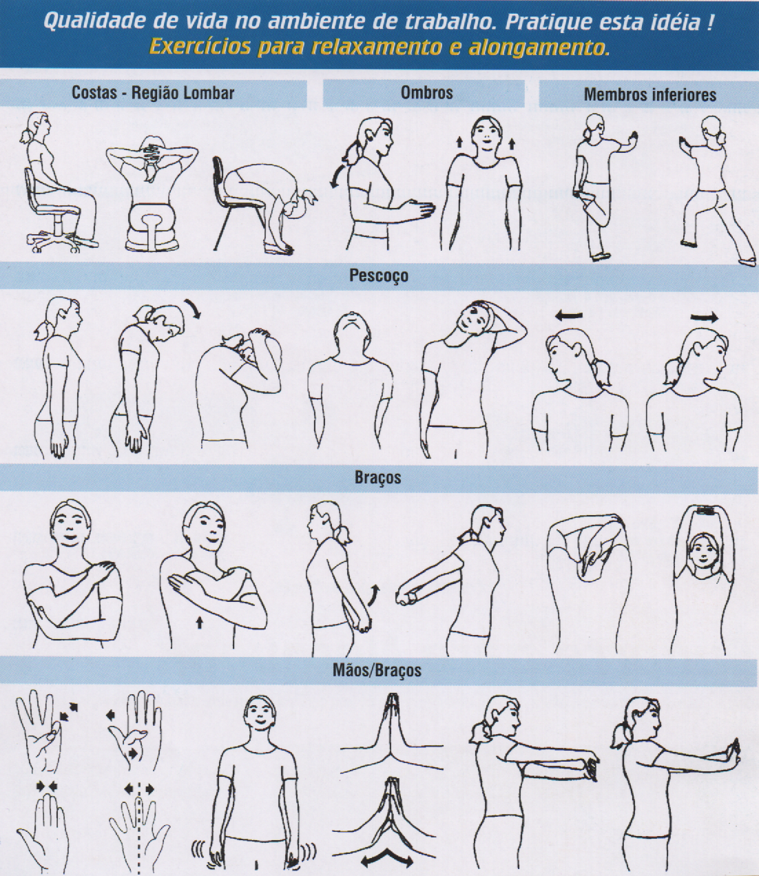 Como Corrigir a Postura no Trabalho para Evitar Dores no Pescoço