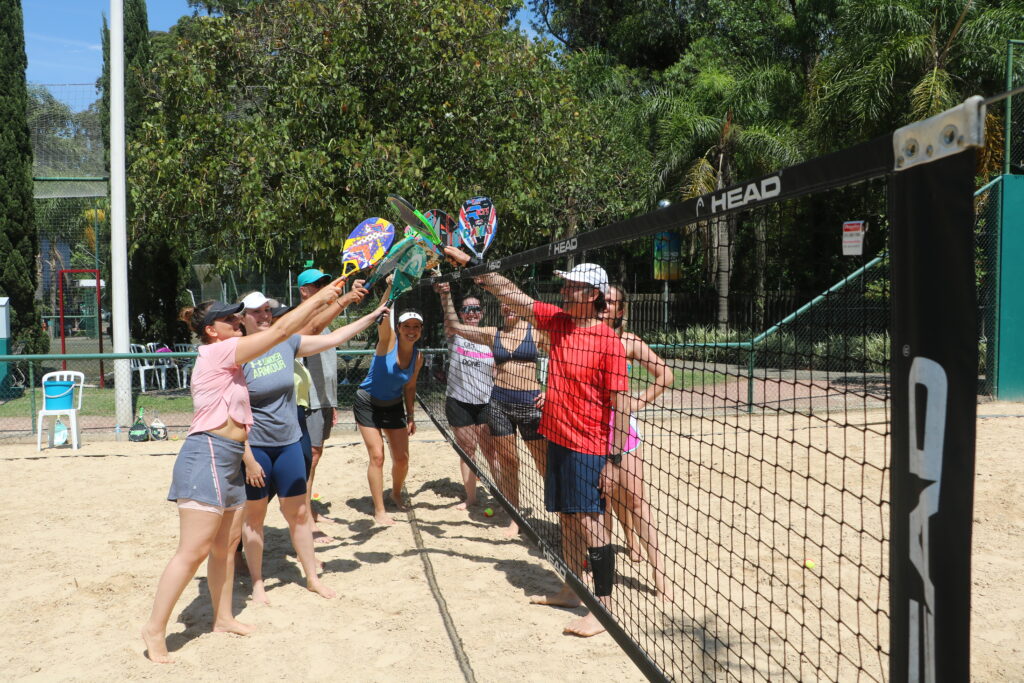 exercícios de areia para beach tennis