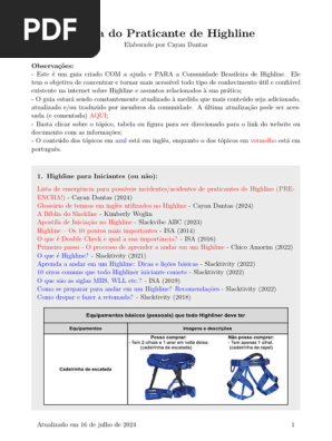 exercícios de foco para highliners