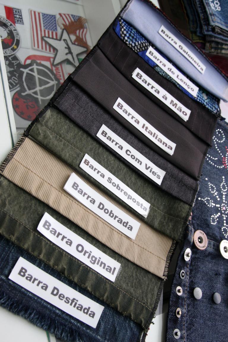 fazer barra calça original