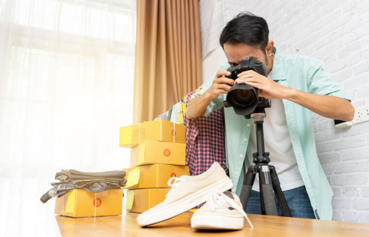 Como usar inteligência artificial para criar cenários de fotos de produto