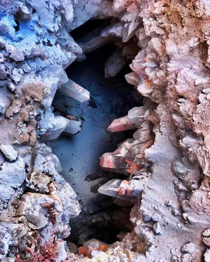 garimpo de cristais cristalina visita