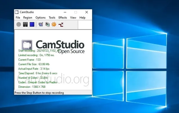 gravar tela pc áudio grátis