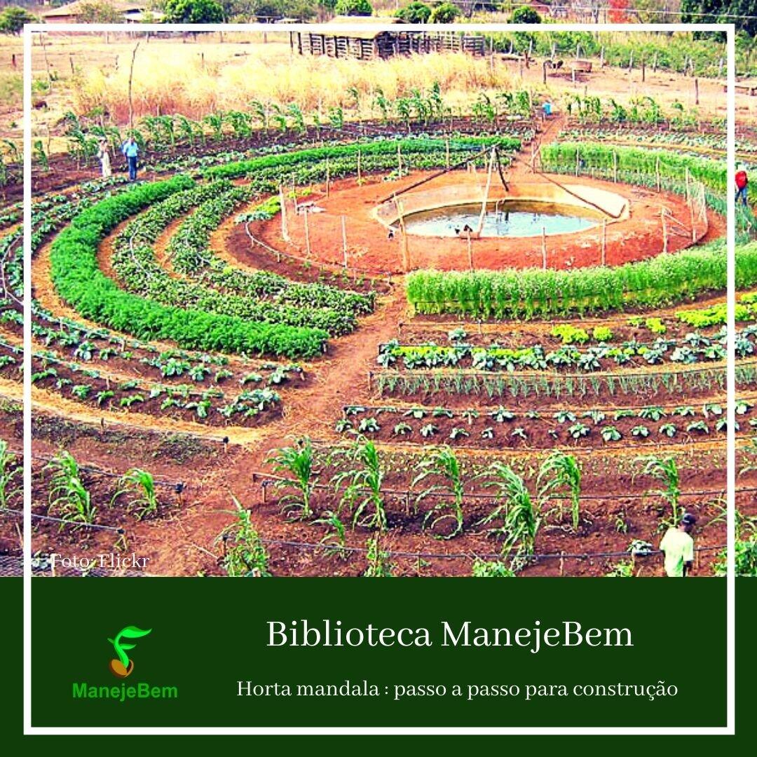 horta mandala passo a passo